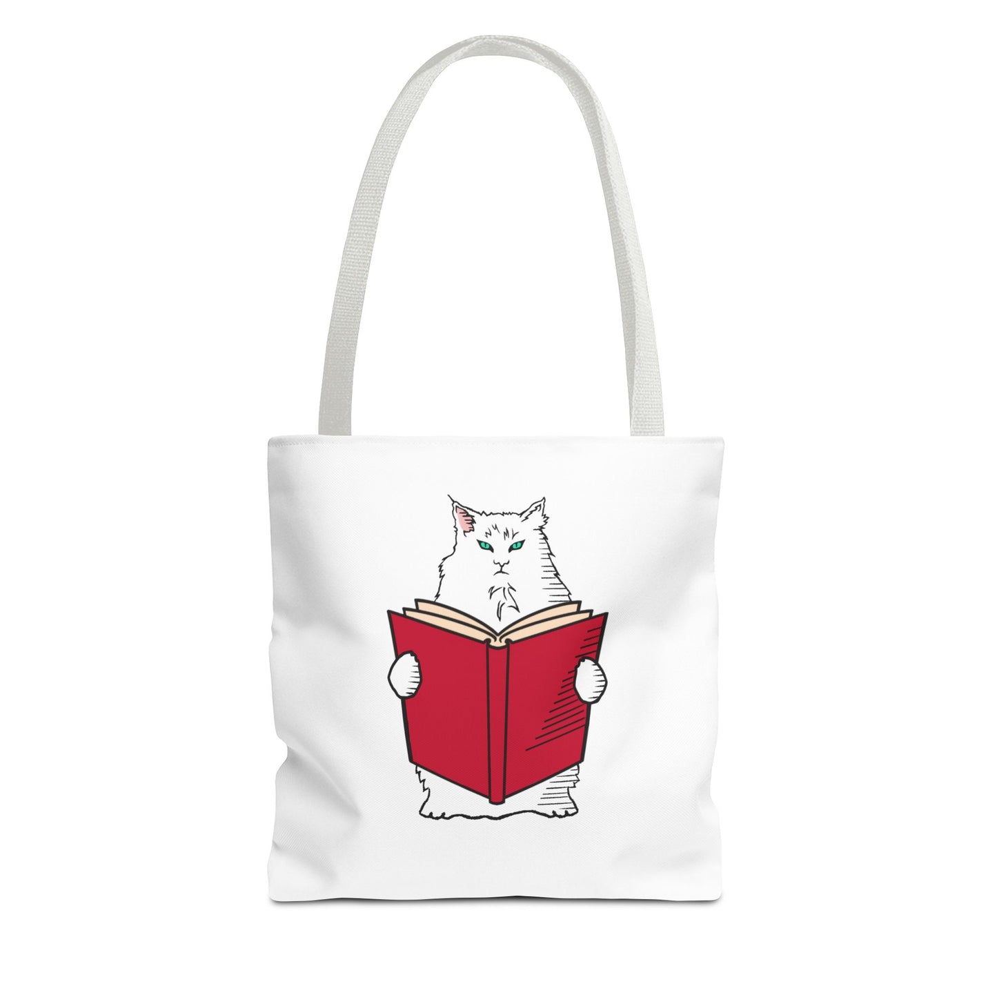 Literature Tote Bag, Snarky Cat Literary gift, Bookish Merch for Booktrovert, Book Lovers Gift, Book Club Gift for Bookworm, Cat Lover Gift