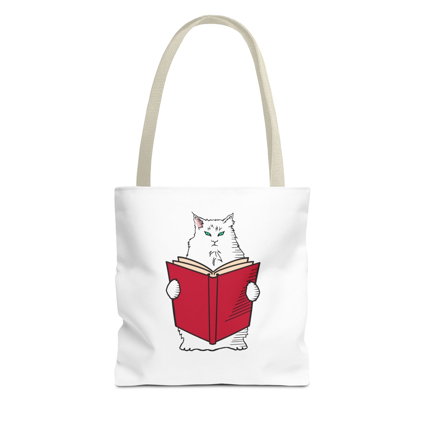 Literature Tote Bag, Snarky Cat Literary gift, Bookish Merch for Booktrovert, Book Lovers Gift, Book Club Gift for Bookworm, Cat Lover Gift