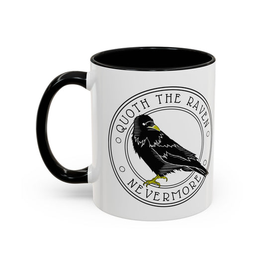 Edgar Allan Poe Raven Mug Book Merch Book Lovers Gifts, Book Gifts, Halloween Mugs, Book Nook Literary Gifts, Book Club Gifts, Bookworm